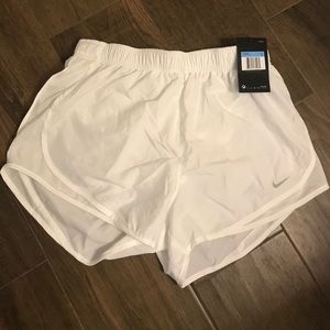 White Nike Shorts Medium NWT NEW WITH TAGS